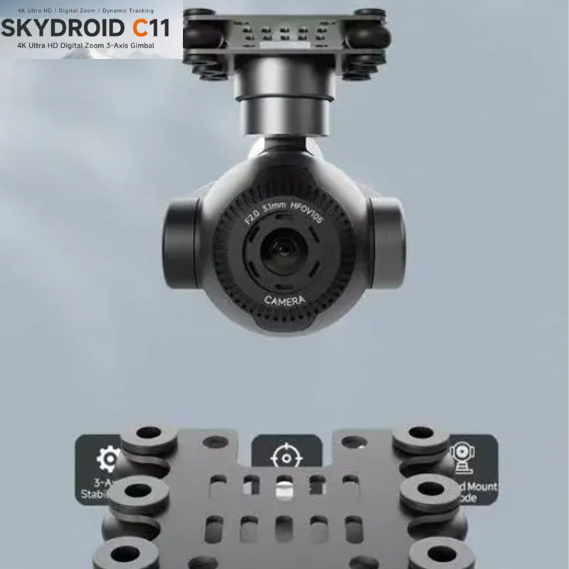 Drone Camera Waterproof - Skydroid C11 4K 3-assige gimbal camera,