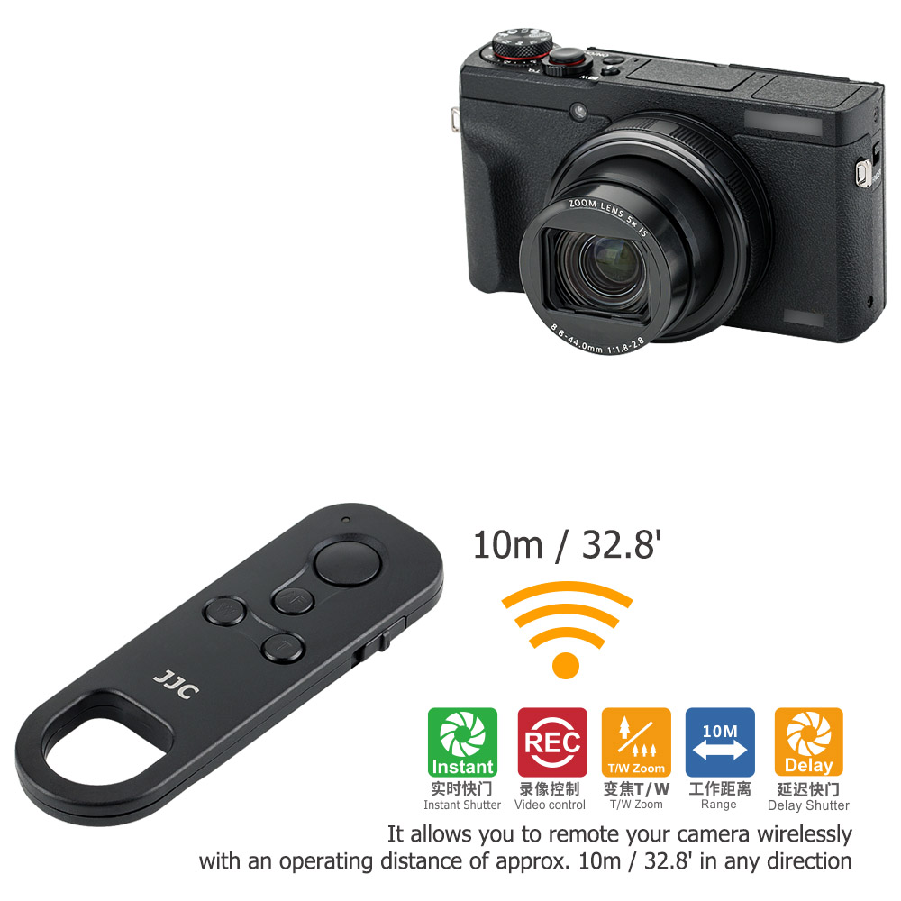 Canon Camera Eos R8 - JJC BR-E1 Bluetooth-afstandsbediening voor Canon PowerShot