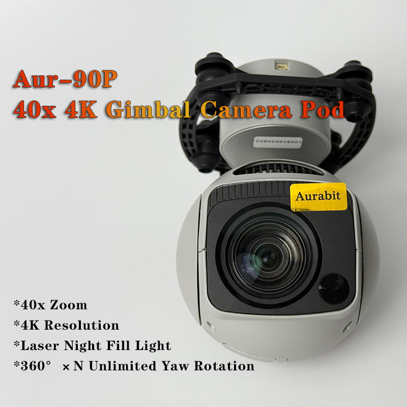 Drone Camera Night Vision - 4K 40x Hybride Zoom 8.3MP 3-assige
