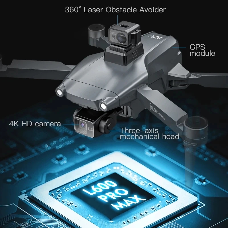 L600 PRO MAX GPS Drone Profess - Drone Camera 4K recensie en prijs