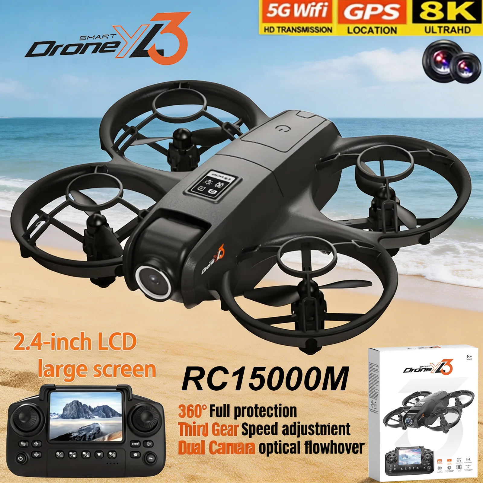 Nieuwe YL3 RC Drone 8K 1080P G - Drone Camera Night Vision recensie en prijs