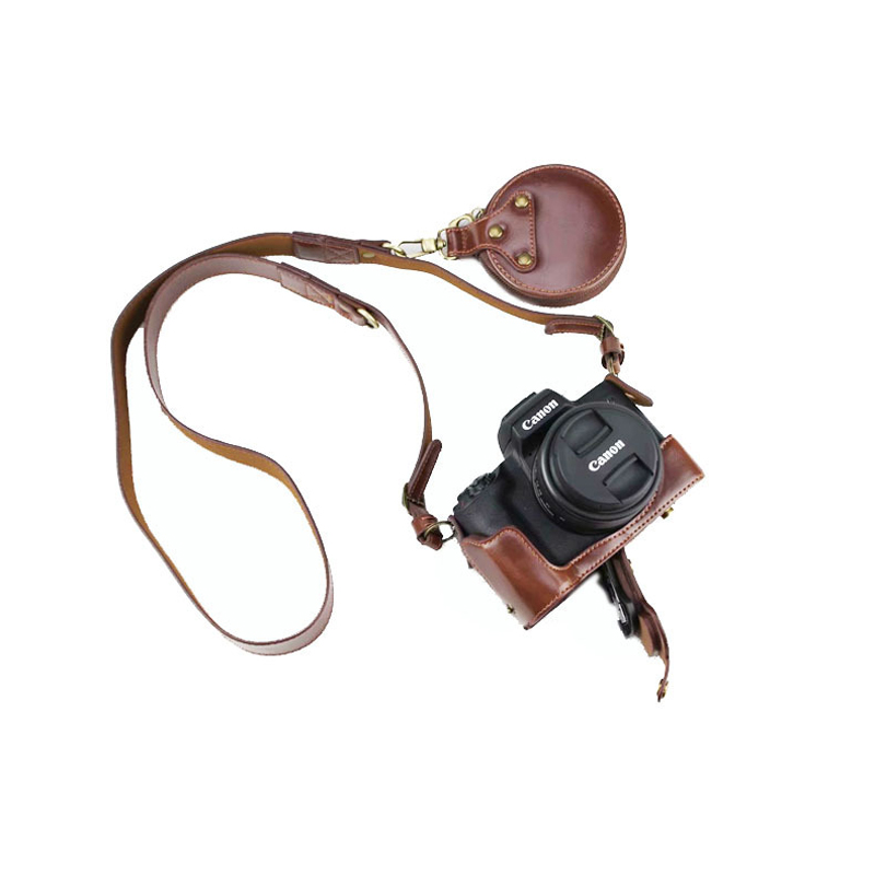 Luxe Camera Video Tas PU Leder - Canon Camera Eos M50 Mark Ii recensie en prijs